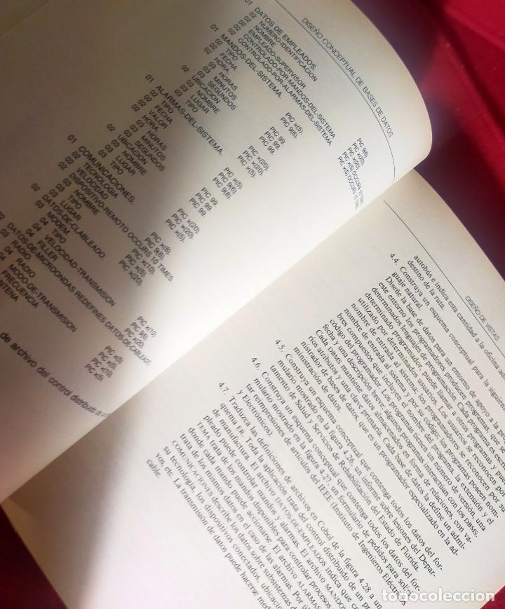 Libros de segunda mano: DISE&Ntilde;O CONCEPTUAL DE BASES DE DATOS - Foto 4