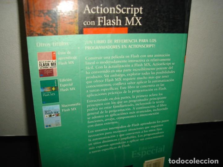 Libros de segunda mano: 7- ACTIONSCRIPT CON FLASH MX - PHILLIP KERMAN - Foto 3