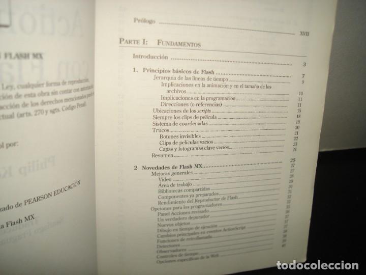 Libros de segunda mano: 7- ACTIONSCRIPT CON FLASH MX - PHILLIP KERMAN - Foto 4
