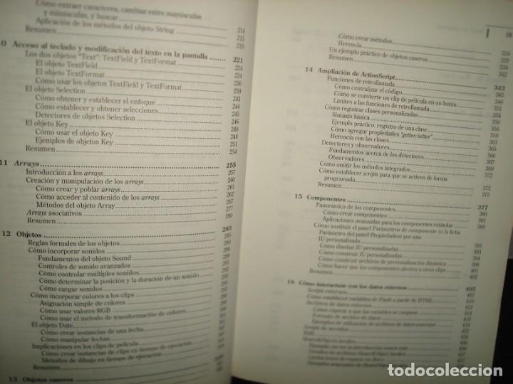 Libros de segunda mano: 7- ACTIONSCRIPT CON FLASH MX - PHILLIP KERMAN - Foto 6