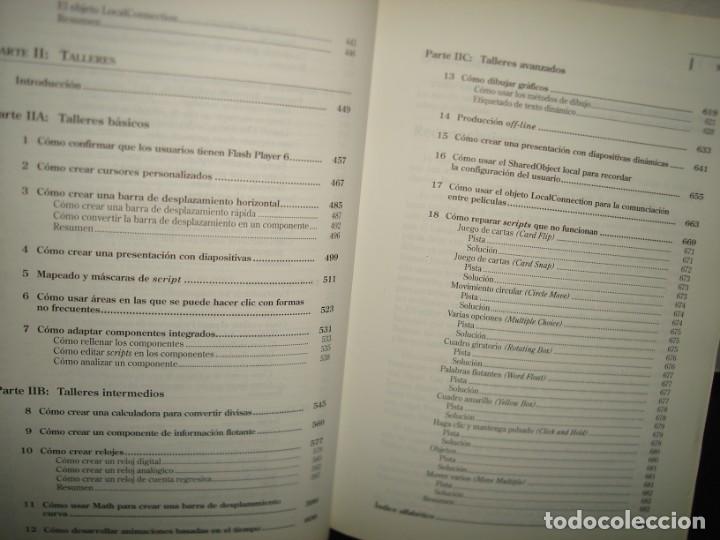 Libros de segunda mano: 7- ACTIONSCRIPT CON FLASH MX - PHILLIP KERMAN - Foto 7