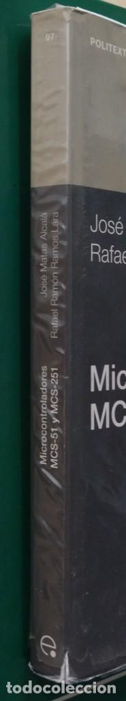 Libros de segunda mano: Microcontroladores MCS-51 y MCS-251. Jos&eacute; Matas Alcal&aacute;. 1&ordf; Edici&oacute;n 2001. - Foto 2
