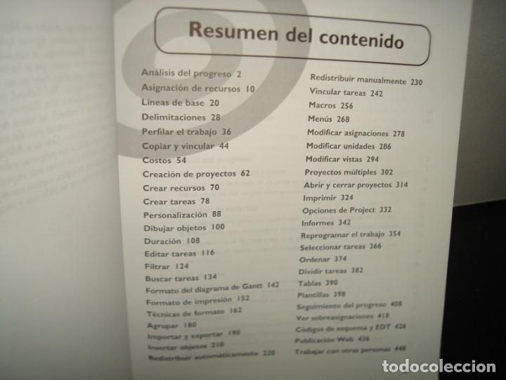 Libros de segunda mano: 8- MICROSOFT, PROJECT 2002 SIN PROBLEMAS - BONNIE BIAFORE - Foto 4