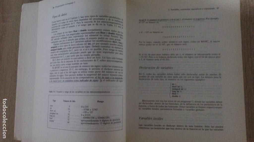 Libros de segunda mano: LIBRO PROGRAMACI&Oacute;N EN LENGUAJE C - HERBERT SCHILDT - OSBORBE/MCGRAW-HILL - A&Ntilde;O 1988. - Foto 11
