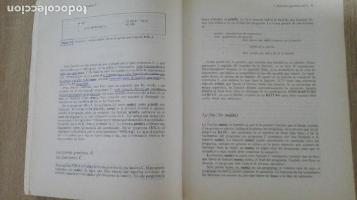 Libros de segunda mano: LIBRO PROGRAMACI&Oacute;N EN LENGUAJE C - HERBERT SCHILDT - OSBORBE/MCGRAW-HILL - A&Ntilde;O 1988. - Foto 13