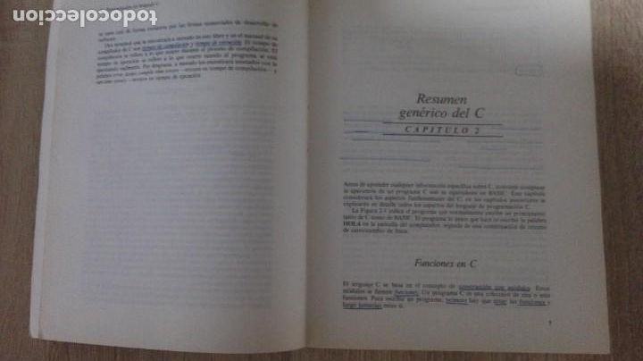 Libros de segunda mano: LIBRO PROGRAMACI&Oacute;N EN LENGUAJE C - HERBERT SCHILDT - OSBORBE/MCGRAW-HILL - A&Ntilde;O 1988. - Foto 10