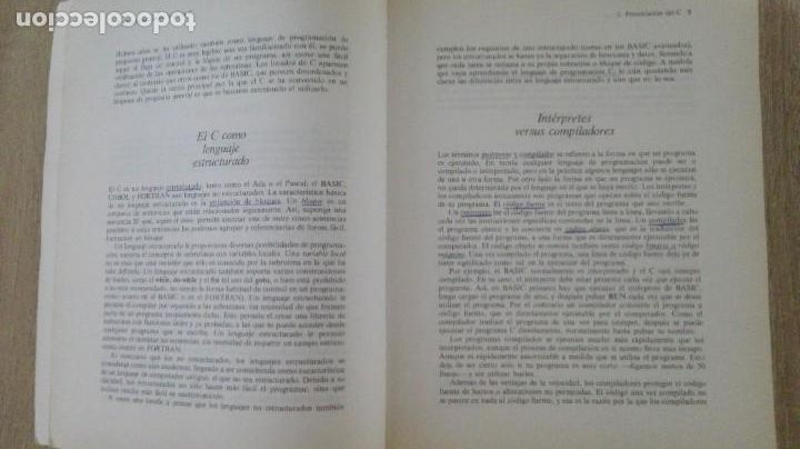 Libros de segunda mano: LIBRO PROGRAMACI&Oacute;N EN LENGUAJE C - HERBERT SCHILDT - OSBORBE/MCGRAW-HILL - A&Ntilde;O 1988. - Foto 9