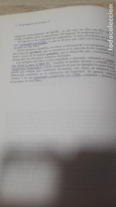 Libros de segunda mano: LIBRO PROGRAMACI&Oacute;N EN LENGUAJE C - HERBERT SCHILDT - OSBORBE/MCGRAW-HILL - A&Ntilde;O 1988. - Foto 6