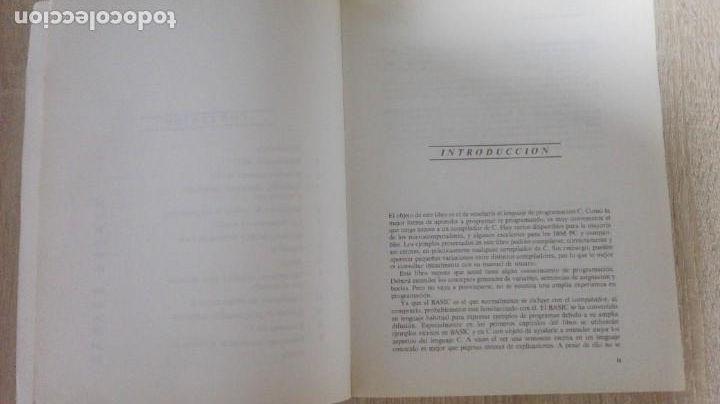 Libros de segunda mano: LIBRO PROGRAMACI&Oacute;N EN LENGUAJE C - HERBERT SCHILDT - OSBORBE/MCGRAW-HILL - A&Ntilde;O 1988. - Foto 5
