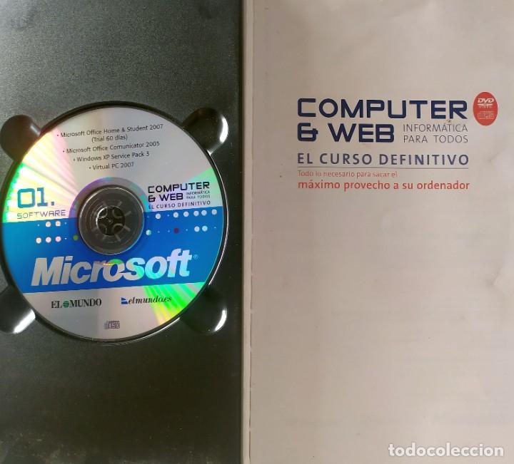 Libros de segunda mano: Computer web Informatica para todos el curso definitivo Windows XP - Foto 2