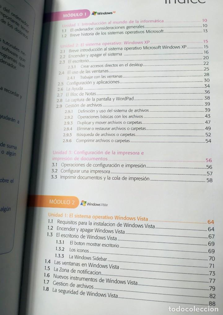 Libros de segunda mano: Computer web Informatica para todos el curso definitivo Windows XP - Foto 5