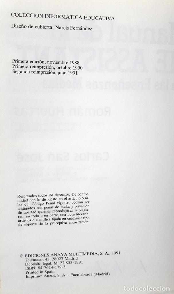 Libros de segunda mano: MANUAL DE LA SERIE ASSISTANT PARA LAS ENSE&Ntilde;ANZAS MEDIAS - Foto 4