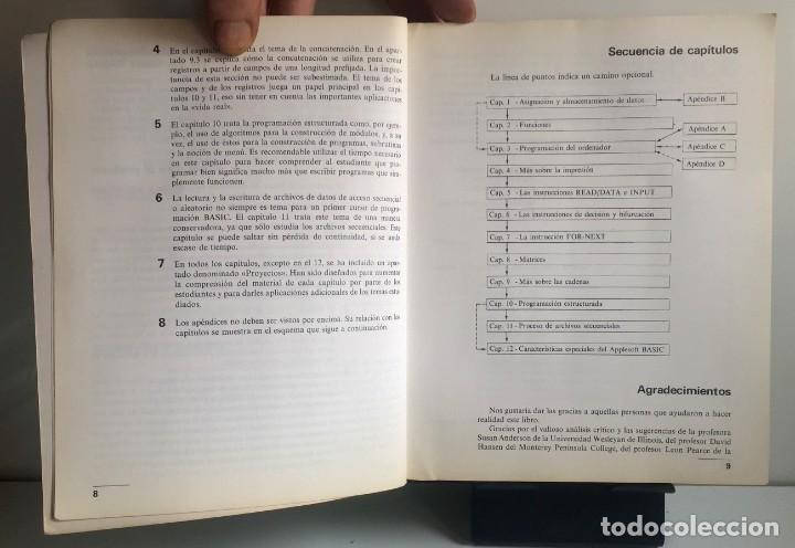 Libros de segunda mano: PROGRAMACI&Oacute;N EN BASIC. Un m&eacute;todo pr&aacute;ctico. - Foto 6