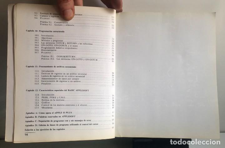 Libros de segunda mano: PROGRAMACI&Oacute;N EN BASIC. Un m&eacute;todo pr&aacute;ctico. - Foto 9