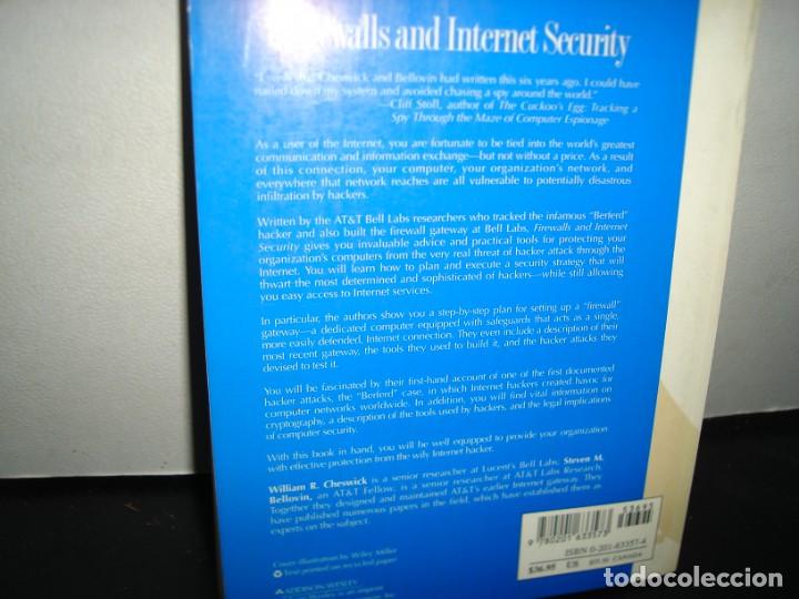 Libros de segunda mano: 18- SEGURIDAD EN INTERNET / FIREWALLS AND INTERNET SECURITY - WILLIAM R. CHESWICK - Foto 3