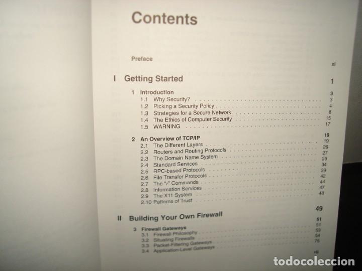 Libros de segunda mano: 18- SEGURIDAD EN INTERNET / FIREWALLS AND INTERNET SECURITY - WILLIAM R. CHESWICK - Foto 4