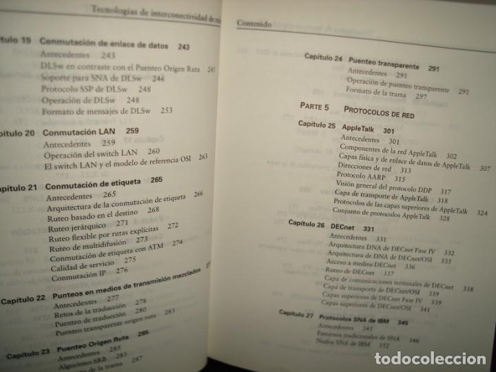 Libros de segunda mano: 18- TECNOLOG&Iacute;AS DE INTERCONECTIVIDAD DE REDES - MERILEE FORD - Foto 7