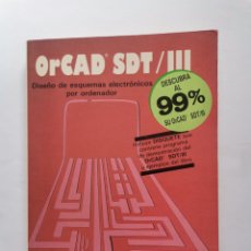 Libros de segunda mano: ORCAD SDT/III DISEÑO DE ESQUEMAS ELÉCTRICOS POR ORDENADOR SIN DISQUETE 1992. Lote 346941308
