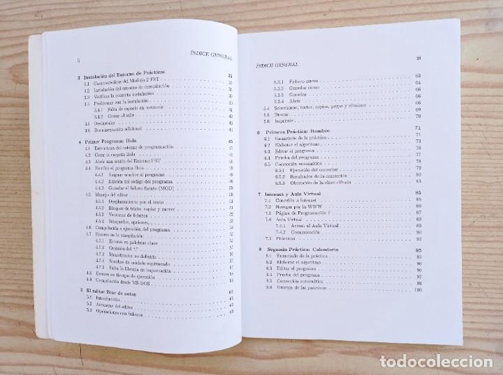 Libros de segunda mano: Manual De Practicas De Programacion Con Modula-2 - 2006 - Foto 3