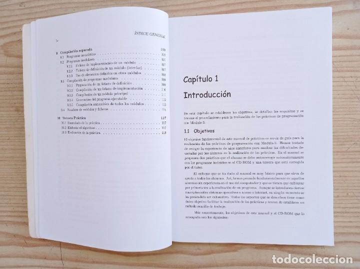 Libros de segunda mano: Manual De Practicas De Programacion Con Modula-2 - 2006 - Foto 4