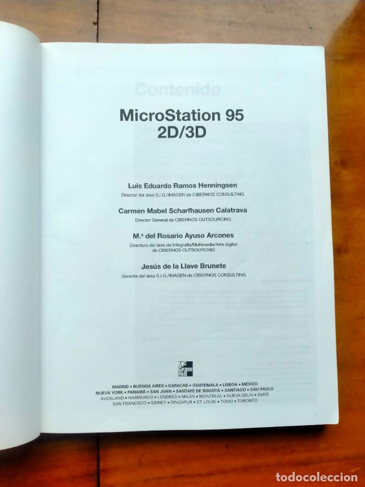 Libros de segunda mano: MicroStation 95 2D/3D. Mc Graw hill - Foto 2