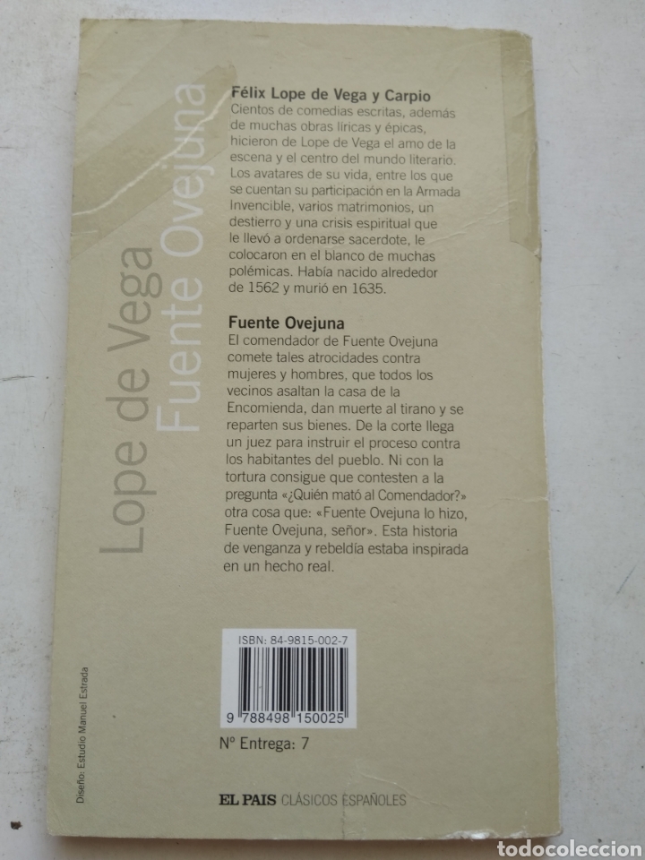 Libros de segunda mano: FUENTE OVEJUNA/LOPE DE VEGA - Foto 4