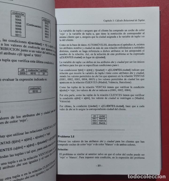 Libros de segunda mano: Problemas de Bases de Datos. Luis Grau Fern&aacute;ndez. - Foto 5