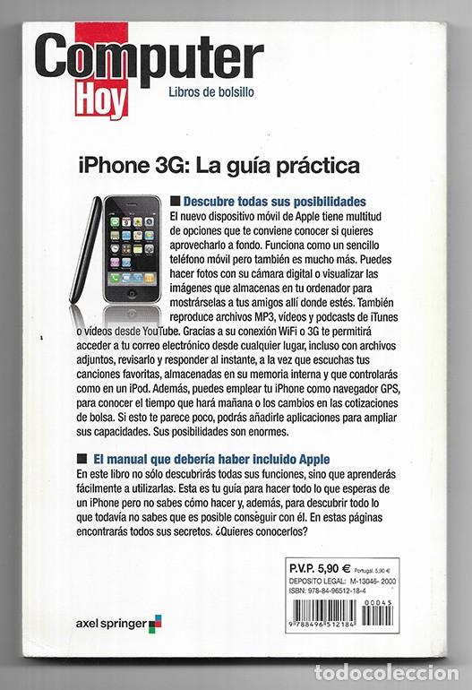 Libros de segunda mano: IPHONE 3G La gu&iacute;a pr&aacute;ctica de uso Computer 2009 - Foto 2