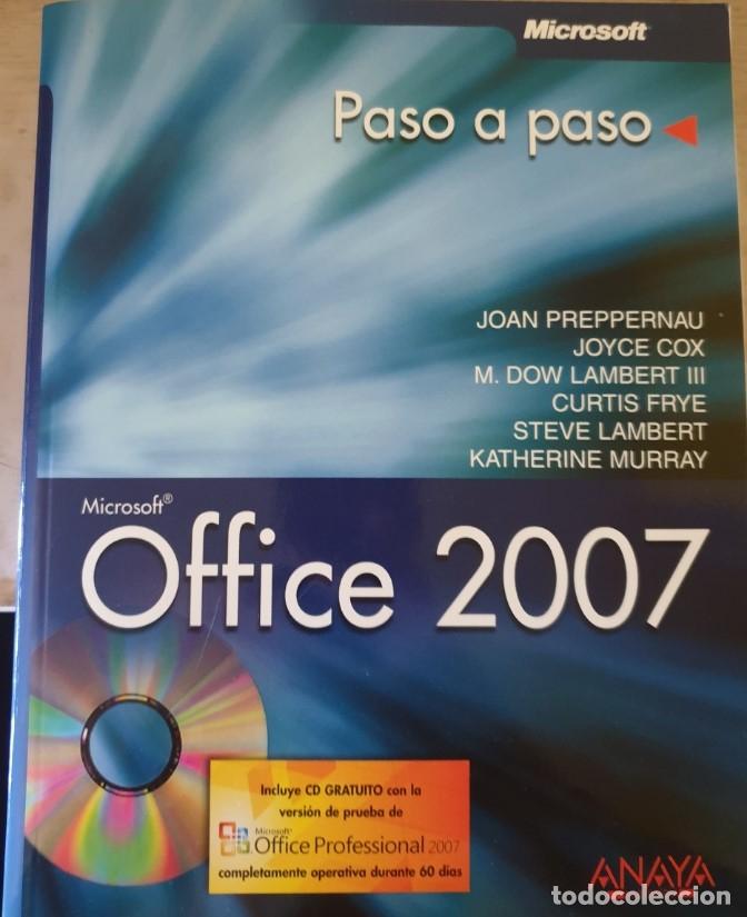 Libros de segunda mano: MICROSOFT OFFICE 2007. PASO A PASO. INCLUYE CD. - PREPPERNAU/COX, Joan/Joyce. - Foto 1
