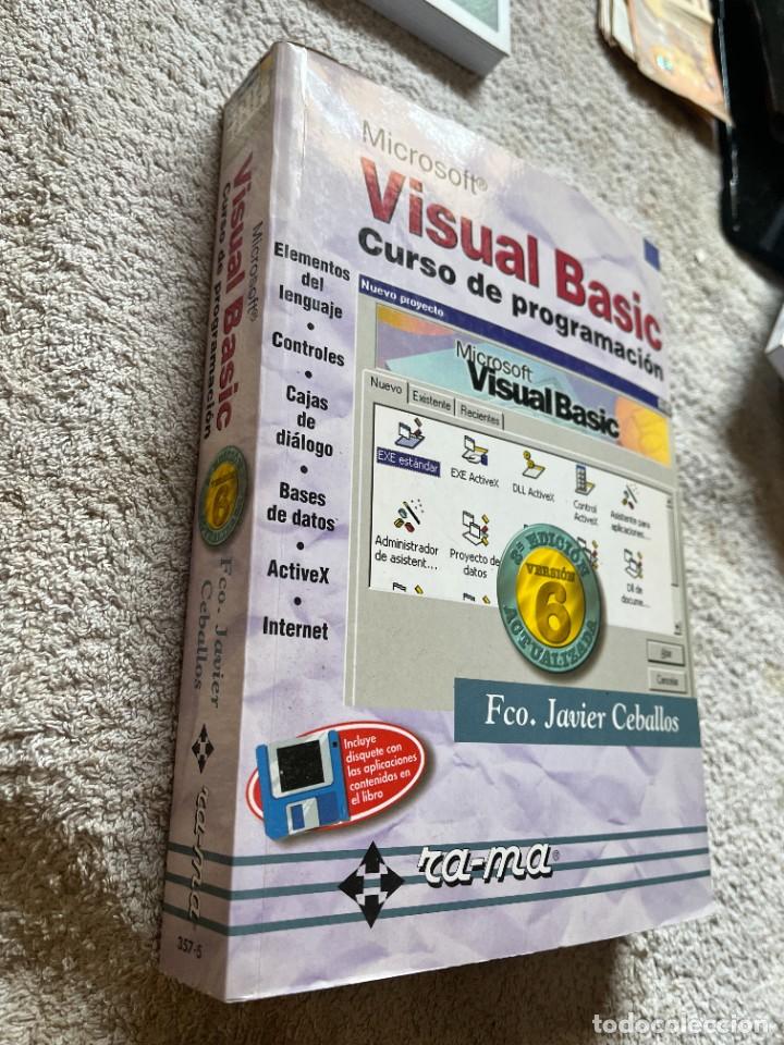 Libros de segunda mano: MICROSOFT VISUAL BASIC. CURSO DE PROGRAMACI&Oacute;N. FRANCISCO JAVIER CEBALLOS. - Foto 2