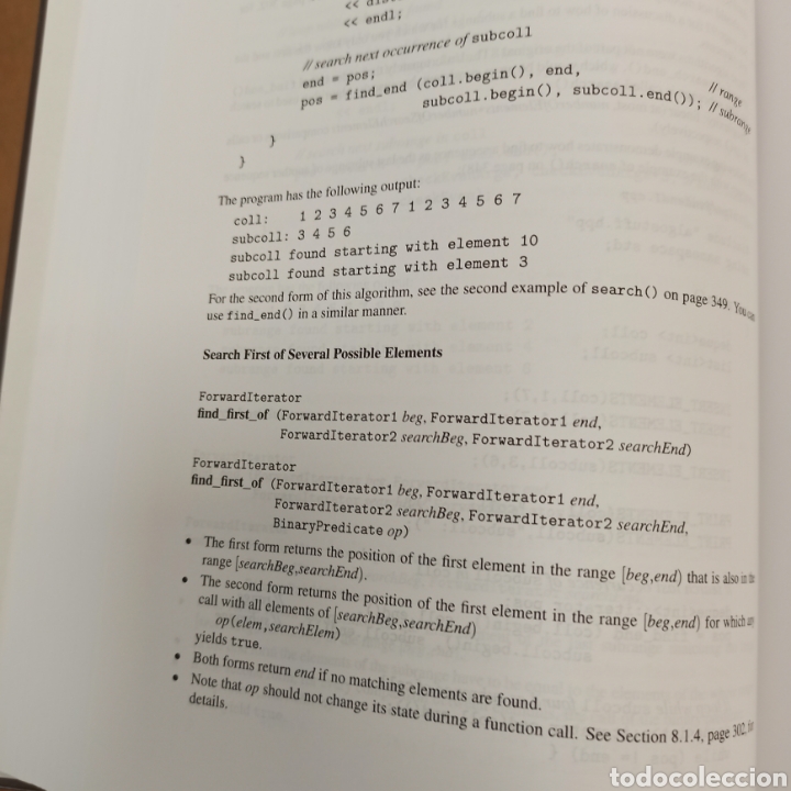 Libros de segunda mano: The C++ Standard Library (Nicolai Josuttis). En Ingl&eacute;s - Foto 3