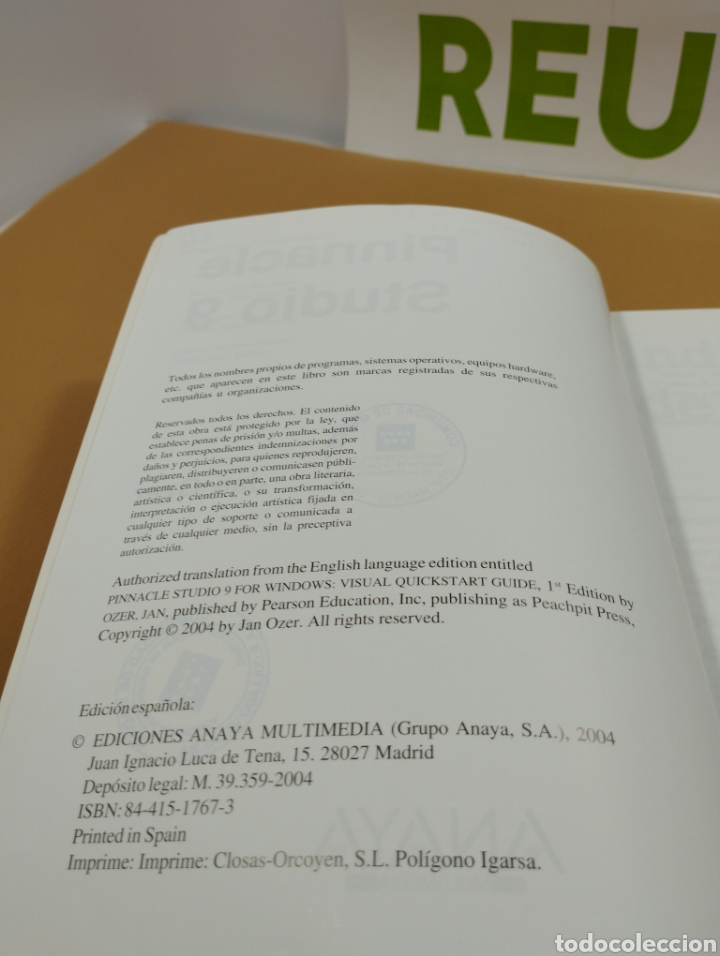 Libros de segunda mano: Pinnacle studio 9. Anaya. Jan Ozer. - Foto 3