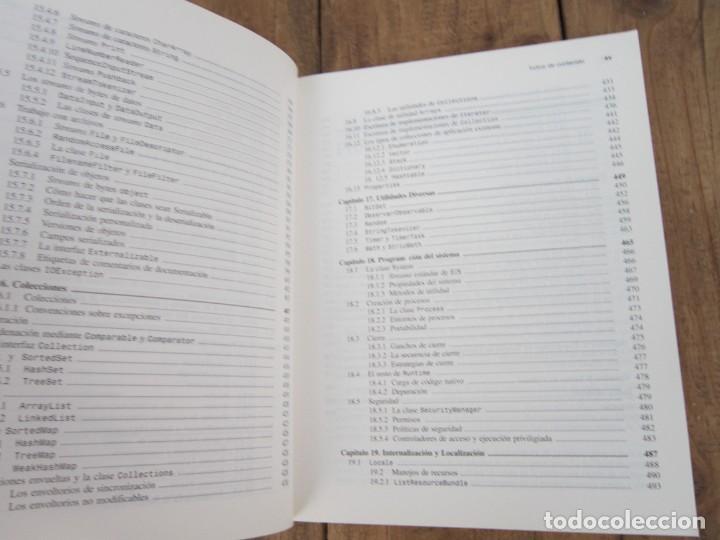 Libros de segunda mano: EL LENGUAJE DE PROGRAMACI&Oacute;N JAVA. KEN ARNOLD, JAMES GOSLING, DAVID HOLMES. ADDISON WESLEY 2001 - Foto 8