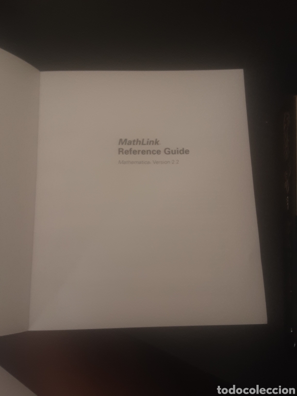 Libros de segunda mano: Mathlink referente guide ( Gu&iacute;a de referencia Mathlink) - Foto 4