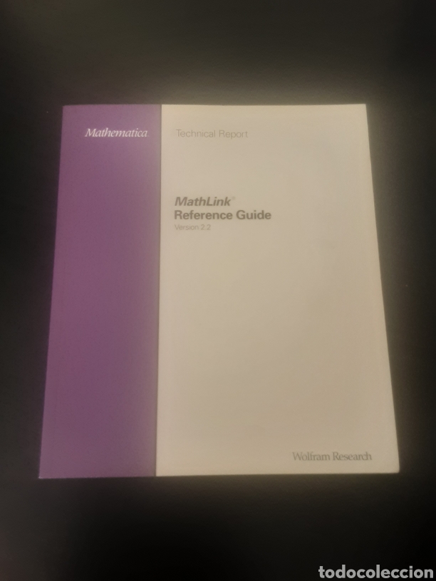 Libros de segunda mano: Mathlink referente guide ( Gu&iacute;a de referencia Mathlink) - Foto 1