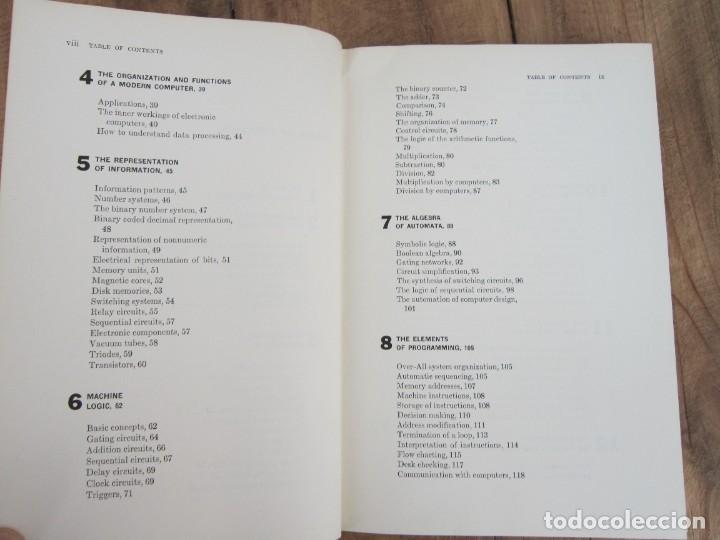 Libros de segunda mano: COMPUTERS AND THEIR USES. PRENTICE HALL SERIES IN AUTOMATIC COMPUTATION. WILLIAM H. DESMONDE 1964 - Foto 6