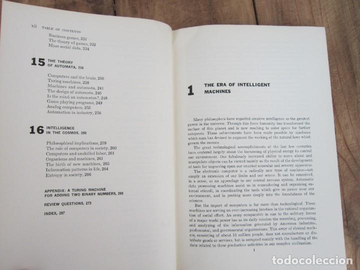 Libros de segunda mano: COMPUTERS AND THEIR USES. PRENTICE HALL SERIES IN AUTOMATIC COMPUTATION. WILLIAM H. DESMONDE 1964 - Foto 8