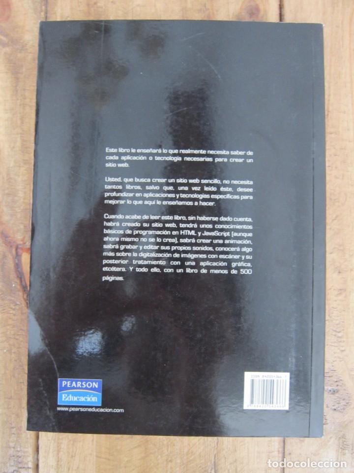 Libros de segunda mano: CREACI&Oacute;N DE SITIOS WEB. JOSE MANUEL D&Iacute;AZ MART&Iacute;N. PEARSON PRENTICE HALL 2006 - Foto 2
