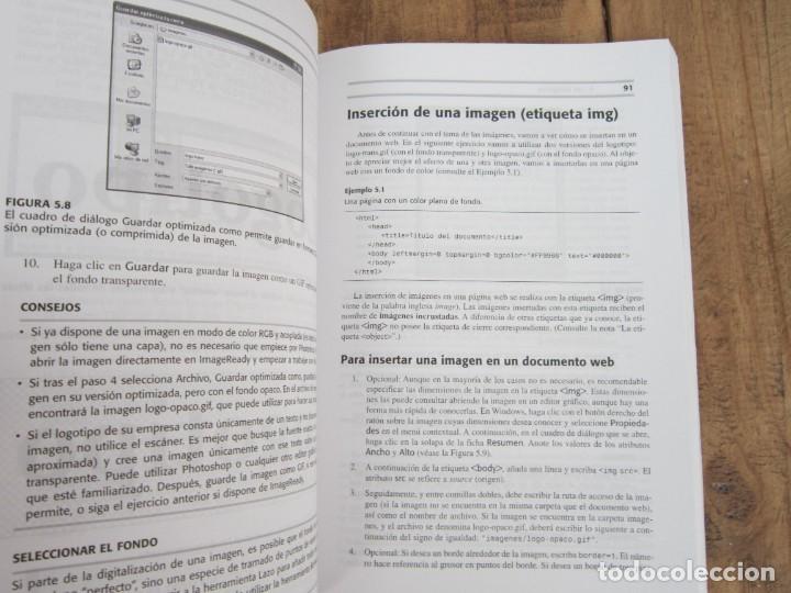 Libros de segunda mano: CREACI&Oacute;N DE SITIOS WEB. JOSE MANUEL D&Iacute;AZ MART&Iacute;N. PEARSON PRENTICE HALL 2006 - Foto 4