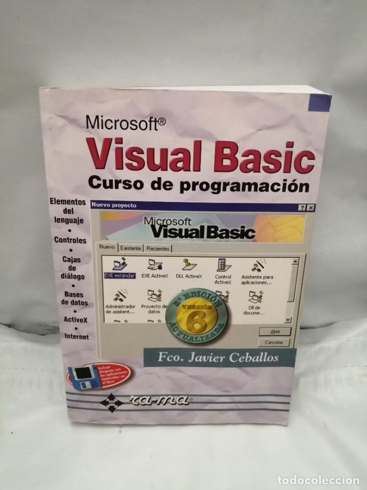 Libros de segunda mano: VISUAL BASIC: CURSO DE PROGRAMACI&Oacute;N (INCLUYE DISQUETE) - Foto 1