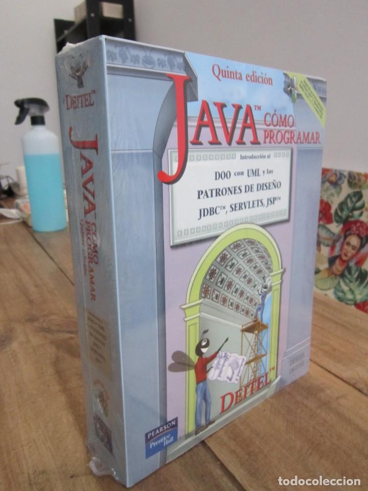 Libros de segunda mano: JAVA tm C&Oacute;MO PROGRAMAR. Deitel tm. Pearson Prentice Hall. Nuevo. Retractilado. Incluye CD-ROM - Foto 1