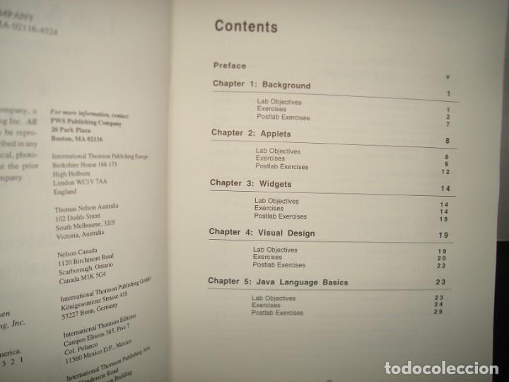 Libros de segunda mano: 24- LAB MANUAL. PROGRAMMING JAVA. AN INTRODUCTION TO PROGRAMMING USING JAVA - DECKER & HIRSCHFIELD - Foto 4