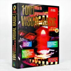 Libros de segunda mano: 1001 TRUCOS DE PROGRAMACIÓN CON VISUAL BASIC CON CD-ROM KRIS JAMSA LARS KLANDER. Lote 353220919