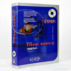 Libros de segunda mano: MICROSOFT VISUAL BASIC 6 A FONDO CON CD-ROM HAROLD DAVIS. Lote 353236969