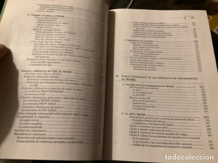 Libros de segunda mano: MYSQL - EDICION ESPECIAL - PAUL DUBOIS Prentice hall - Foto 2