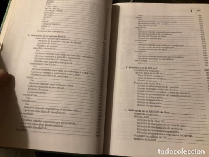 Libros de segunda mano: MYSQL - EDICION ESPECIAL - PAUL DUBOIS Prentice hall - Foto 3