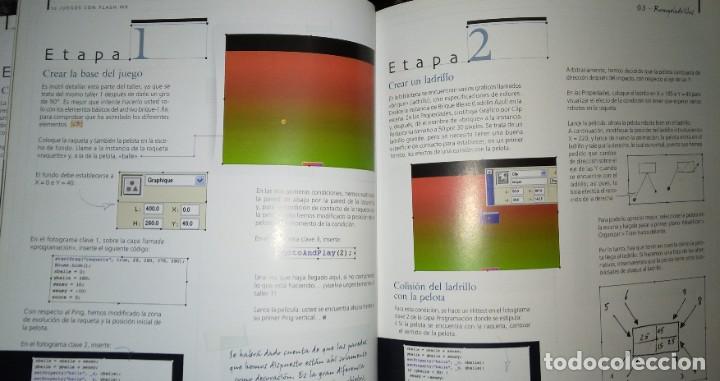 Libros de segunda mano: 10 JUEGOS CON FLASH MX, de Pascal Durand - Edit. CEAC (2006). Incluye CD ROM.. - Foto 5