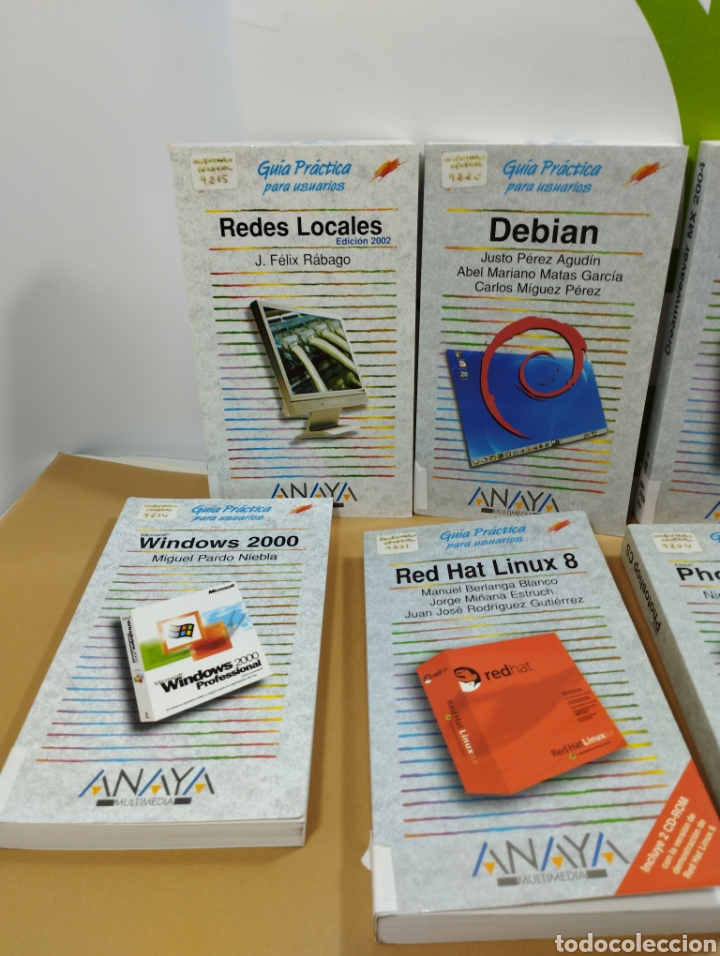 Libros de segunda mano: Gu&iacute;a pr&aacute;ctica para usuarios. Anaya. 8 Tomos. - Foto 2