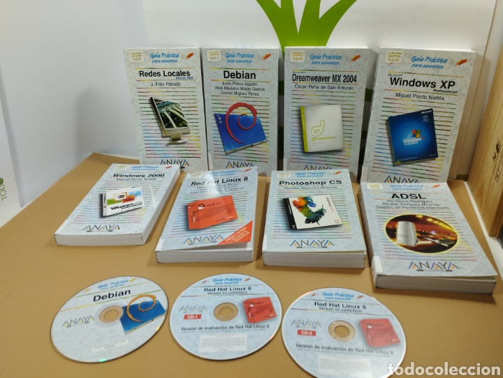 Libros de segunda mano: Gu&iacute;a pr&aacute;ctica para usuarios. Anaya. 8 Tomos. - Foto 1