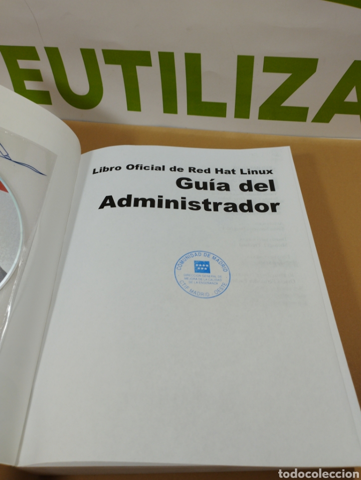 Libros de segunda mano: Gu&iacute;a del administrador. El libro oficial de red hay Linux. Anaya. - Foto 2